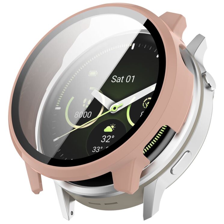 Захисний чохол Deexe Hard Frame для Garmin Venu 4 (45mm) - Pink (362301P) Захисний чохол Deexe Hard Frame для Garmin Venu 4 (45mm) - Pink: фото 1 з 7