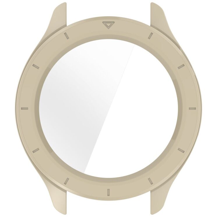 Защитный чехол Deexe Hard Frame для Xiaomi Watch S4 - Ivory White: фото 5 из 7