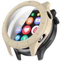 Защитный чехол Deexe Hard Frame для Xiaomi Watch S4 - Ivory White: фото 1 из 7