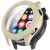 Защитный чехол Deexe Hard Frame для Xiaomi Watch S4 - Ivory White: фото 1 из 7