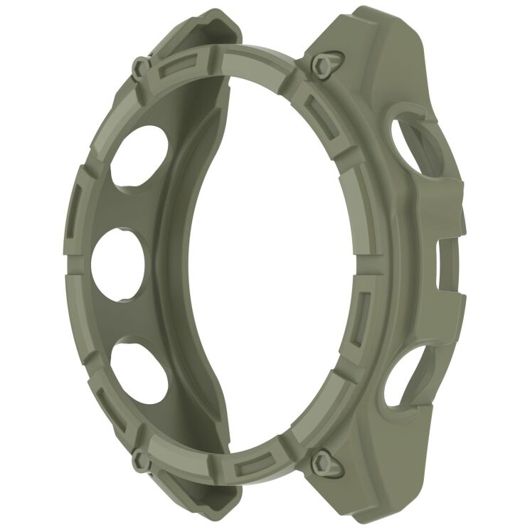 Защитный чехол Deexe Hollow Cover для Garmin Tactix 8 (47mm) - Green: фото 2 из 7