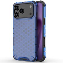 Захисний чохол Deexe Honeycomb Series для Apple iPhone 17 Pro Max - Blue: фото 1 з 6