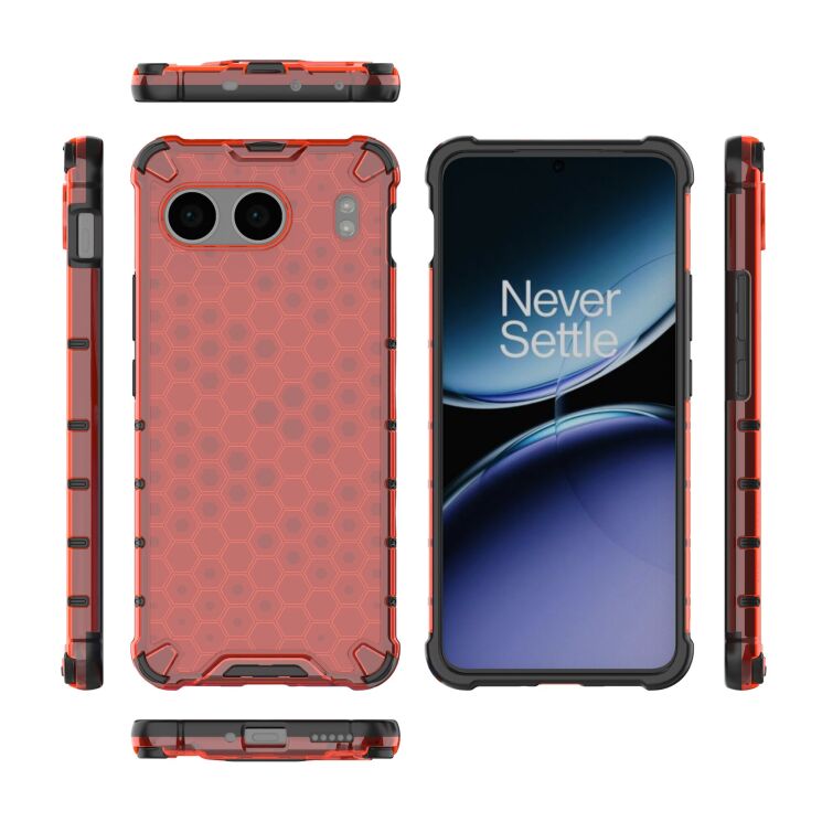 Захисний чохол Deexe Honeycomb Series для OnePlus Nord 4 - Grey: фото 5 з 5