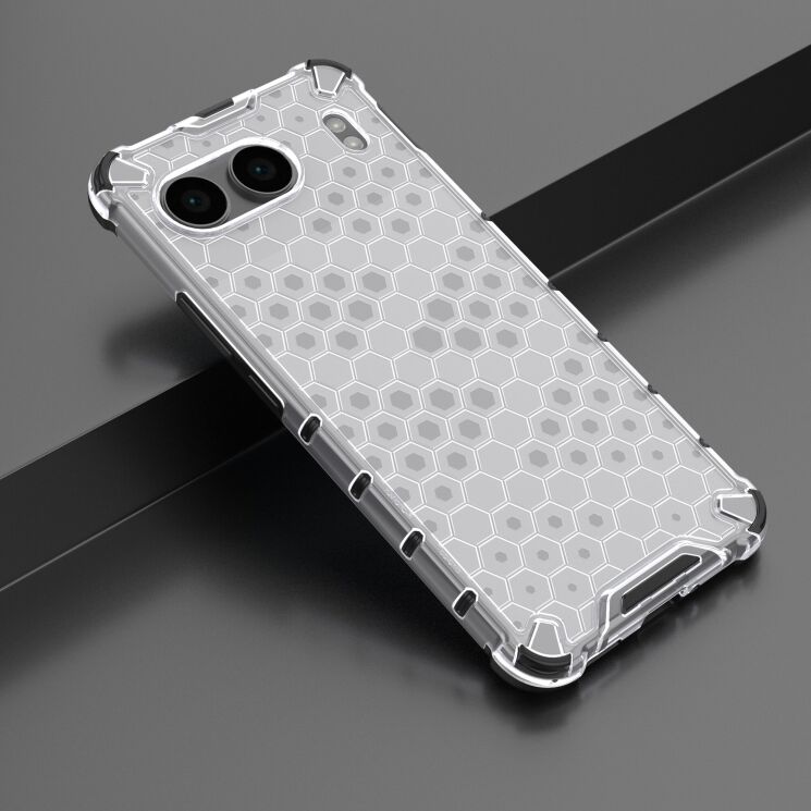 Захисний чохол Deexe Honeycomb Series для OnePlus Nord 4 - Grey: фото 3 з 5