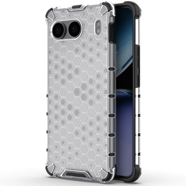 Захисний чохол Deexe Honeycomb Series для OnePlus Nord 4 - Grey: фото 1 з 5