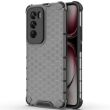 Защитный чехол Deexe Honeycomb Series для OPPO Reno 12 Pro - Black (356904B)