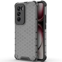 Защитный чехол Deexe Honeycomb Series для OPPO Reno 12 Pro - Black: фото 1 из 5