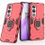 Защитный чехол Deexe Hybrid Case для OnePlus Ace 3V - Red: фото 1 из 5