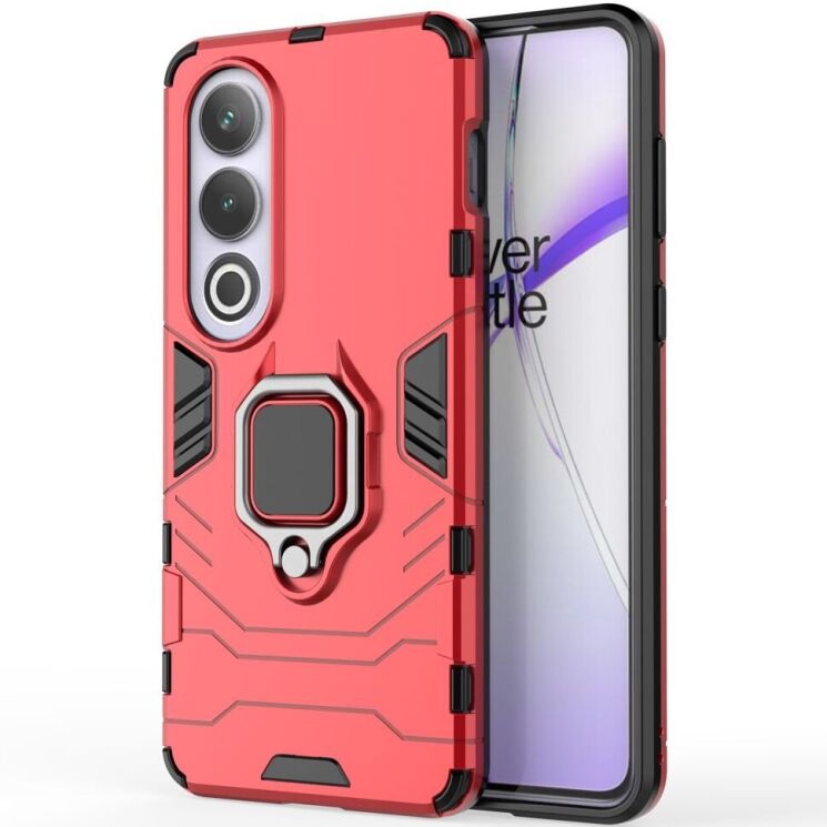 Защитный чехол Deexe Hybrid Case для OnePlus Ace 3V - Red: фото 2 из 5