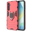 Защитный чехол Deexe Hybrid Case для Samsung Galaxy A16 (A165) - Red (365286R)