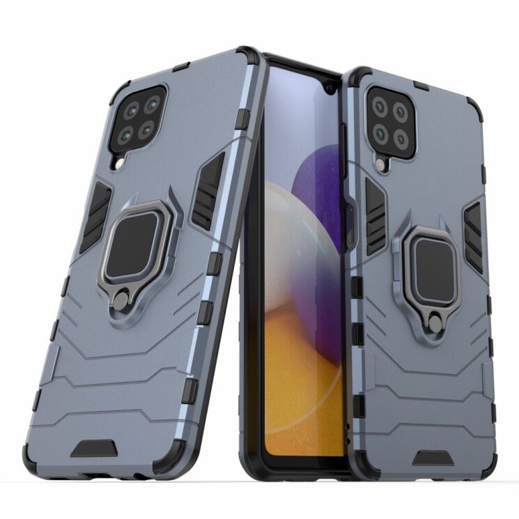 Защитный чехол Deexe Hybrid Case для Samsung Galaxy A22 (A225) - Blue: фото 2 из 8