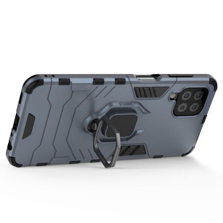 Защитный чехол Deexe Hybrid Case для Samsung Galaxy A22 (A225) - Blue: фото 4 из 8