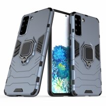 Защитный чехол Deexe Hybrid Case для Samsung Galaxy S21 Plus - Blue: фото 1 из 8
