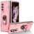 Защитный чехол Deexe Hybrid Case (FF) для Samsung Galaxy Fold 4 - Pink: фото 1 из 10