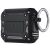 Защитный чехол Deexe Hybrid Cover для Apple AirPods 4 - Black: фото 1 из 8