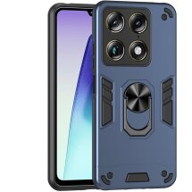Защитный чехол Deexe Hybrid Shell для Motorola Signature - Blue: фото 1 из 7