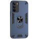 Защитный чехол Deexe Hybrid Shell для Realme C75 - Blue (374328L). Фото 1 из 7