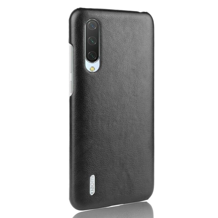 Захисний чохол Deexe Leather Back Cover для Xiaomi Mi CC9 / Mi 9 Lite - Black: фото 2 з 5