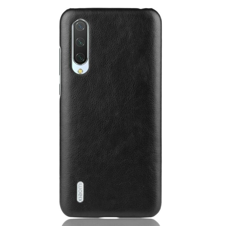Захисний чохол Deexe Leather Back Cover для Xiaomi Mi CC9 / Mi 9 Lite - Black: фото 4 з 5