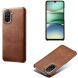 Защитный чехол Deexe Leather Back Cover для Xiaomi Redmi A5 - Brown (380234Z). Фото 4 из 5