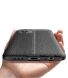 Защитный чехол Deexe Leather Cover для Xiaomi Redmi Note 10 / Note 10s / Poco M5s - Black (278525B). Фото 12 из 13