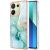 Защитный чехол Deexe Marble Style для Xiaomi Redmi Note 13 - Green: фото 1 из 6