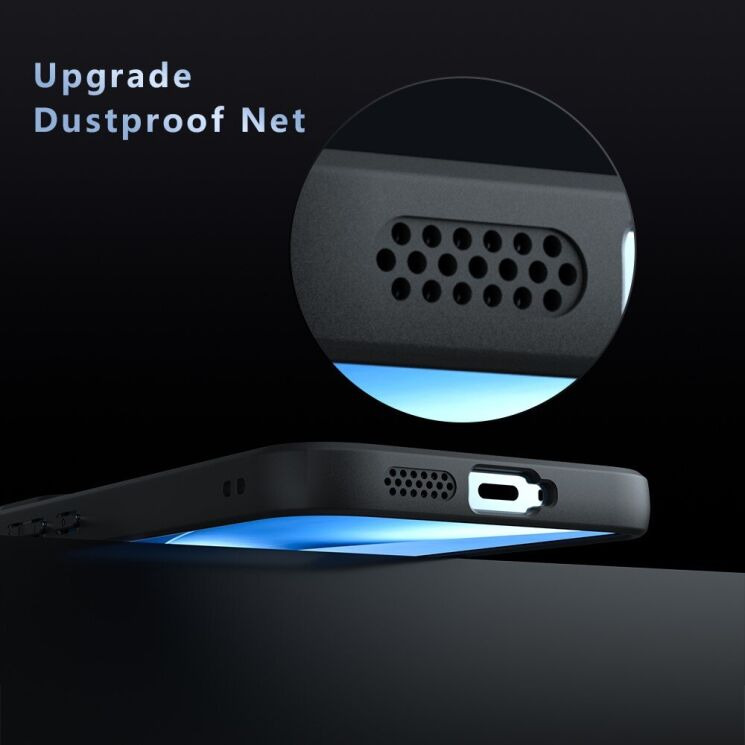 Защитный чехол Deexe Matte Skin для Xiaomi 17T - Transparent Black (408854TB) Защитный чехол Deexe Matte Skin для Xiaomi 17T - Transparent Black: фото 9 из 14