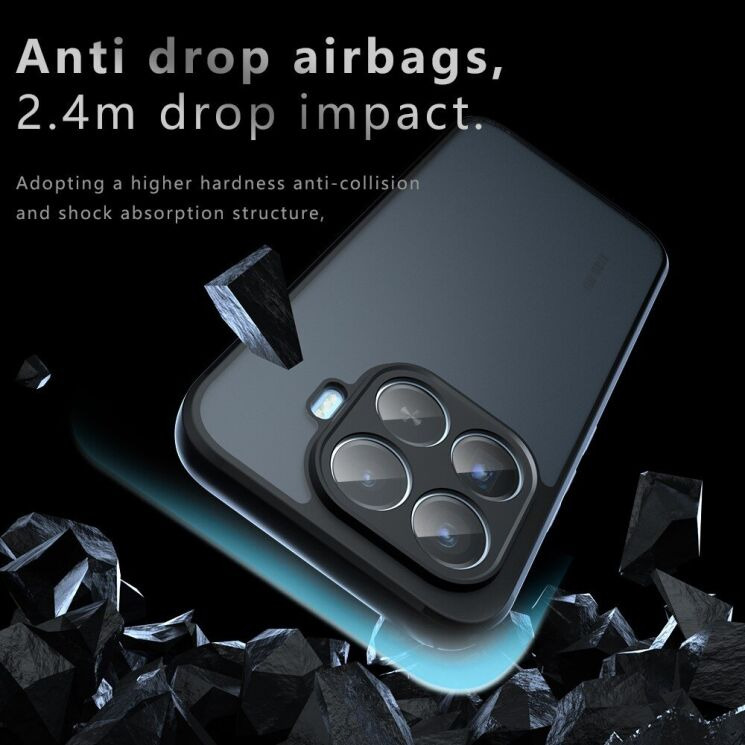 Защитный чехол Deexe Matte Skin для Xiaomi 17T - Transparent Black (408854TB) Защитный чехол Deexe Matte Skin для Xiaomi 17T - Transparent Black: фото 7 из 14
