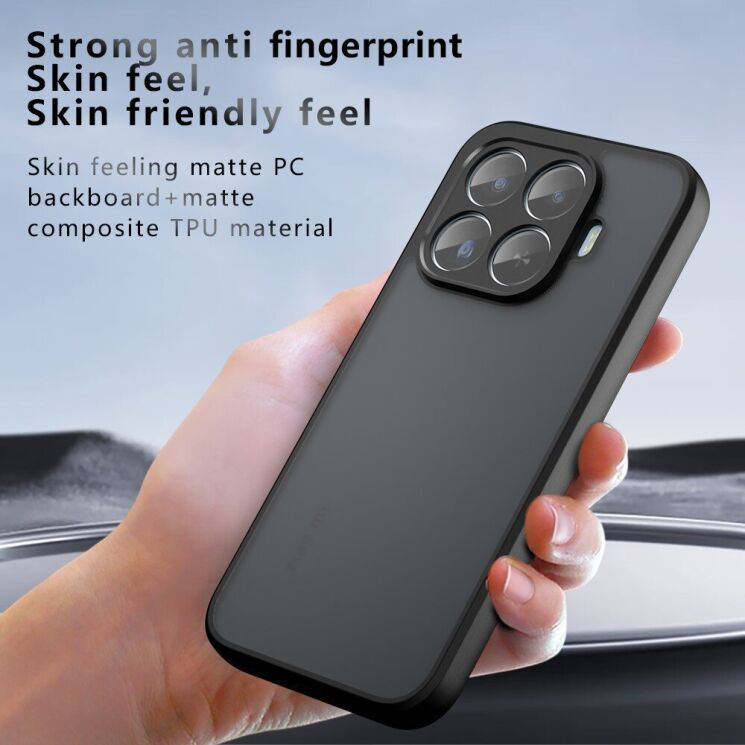 Защитный чехол Deexe Matte Skin для Xiaomi 17T - Transparent Black (408854TB) Защитный чехол Deexe Matte Skin для Xiaomi 17T - Transparent Black: фото 11 из 14