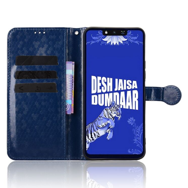 Захисний чохол Deexe Pegasus Cover для TECNO Spark Go 3 - Dark Blue: фото 2 з 7