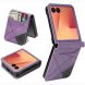 Захисний чохол Deexe Rhombus Card для Samsung Galaxy Flip 8 - Purple (423521V). Фото 1 з 6