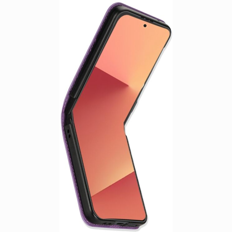Захисний чохол Deexe Rhombus Card для Samsung Galaxy Flip 8 - Purple: фото 3 з 6