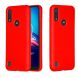 Силиконовый (TPU) чехол Deexe Silicone Case для Motorola Moto E6S / Moto E6i - Red (291021R). Фото 1 из 6