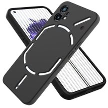Защитный чехол Deexe Silicone Case для Nothing Phone (1) - Black: фото 1 из 9