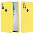 Защитный чехол Deexe Silicone Case для OnePlus Nord N10 - Yellow (271946Y)