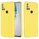 Защитный чехол Deexe Silicone Case для OnePlus Nord N10 - Yellow (271946Y). Фото 1 из 6