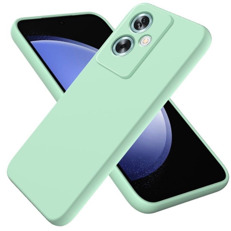 Защитный чехол Deexe Silicone Case для OnePlus Nord N30 SE - Green: фото 1 из 8