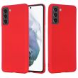 Захисний чохол Deexe Silicone Case для Samsung Galaxy S22 - Red (290010R)