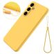 Защитный чехол Deexe Silicone Case для Samsung Galaxy S25 Plus (S936) - Yellow (371915Y). Фото 2 из 8