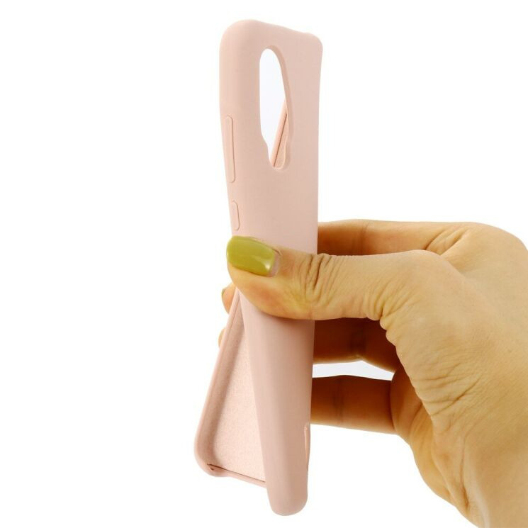 Захисний чохол Deexe Silicone Case для Xiaomi Mi A3 / Mi CC9e - Pink: фото 4 з 6