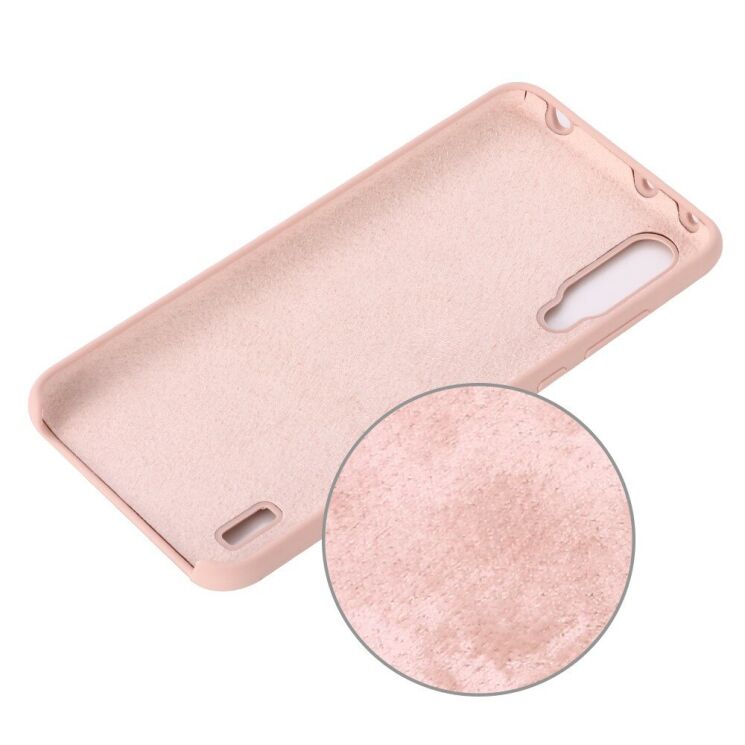 Захисний чохол Deexe Silicone Case для Xiaomi Mi A3 / Mi CC9e - Pink: фото 3 з 6
