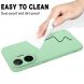 Защитный чехол Deexe Silicone Case для Xiaomi Poco F7 - Black (381155B). Фото 9 из 9
