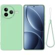 Защитный чехол Deexe Silicone Case для Xiaomi Poco F7 Pro - Green (378602G)