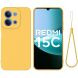 Захисний чохол Deexe Silicone Case для Xiaomi Redmi 15C / Poco C85 - Yellow (386118Y). Фото 1 з 9