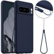 Защитный чехол Deexe Silicone Case with MagSafe для Google Pixel 8 Pro - Dark Blue (325890DB)