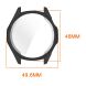 Защитный чехол Deexe Silicone Frame для Huawei Watch GT 6 (46 mm) - Black (423201B). Фото 5 из 5
