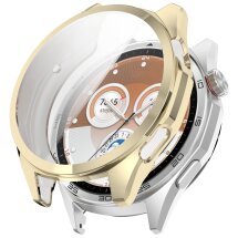 Защитный чехол Deexe Silicone Frame для Huawei Watch GT 6 (46 mm) - Light Gold: фото 1 из 5