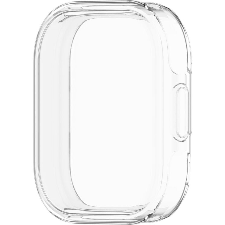 Захисний чохол Deexe Silicone Frame для Xiaomi Redmi Watch 6 Lite - Transparent: фото 4 з 6