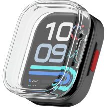 Захисний чохол Deexe Silicone Frame для Xiaomi Redmi Watch 6 Lite - Transparent: фото 1 з 6