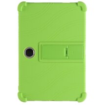 Захисний чохол Deexe Silicone Kickstand для OPPO Pad SE - Green: фото 1 з 7